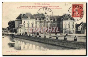 Postcard Old Troyes the Prefecture