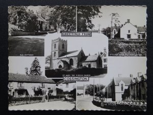 Leicester Soar Valley COSSINGTON 5 Image Multiview c1960s RP Postcard by Frith