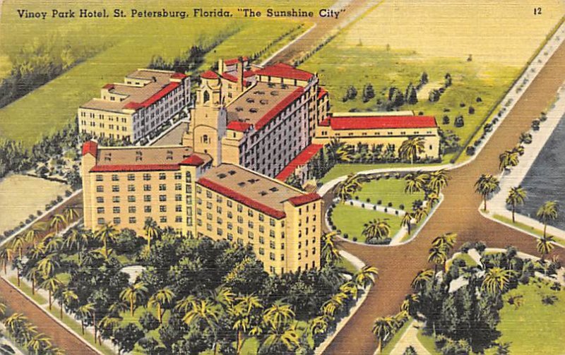 Vinoy Park Hotel Sunshine City St Petersburg FL