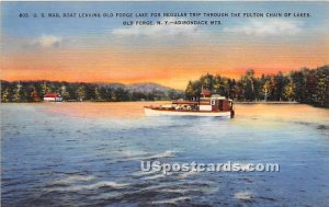 US Mail Boat Landing - Old Forge, New York