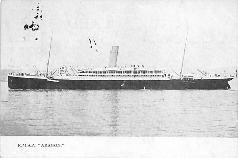 R.M.S. Aragon R.M.S. Aragon, Royal Mail Steam Packet Company View image 