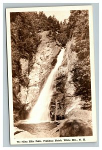 Vintage 1910's RPPC Postcard Glen Ellis Falls Pinkham Notch New Hampshire