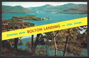 New York, Bolton Landing - Greetings From Lake George - [NY-384]