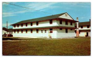 1950s/60s Typical Barracks, Aberdeen Proving Ground, MD Postcard