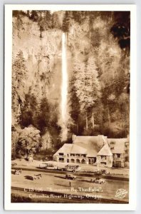 RPPC Simmons By The Falls Columbia River Highway Oregon Postcard B42