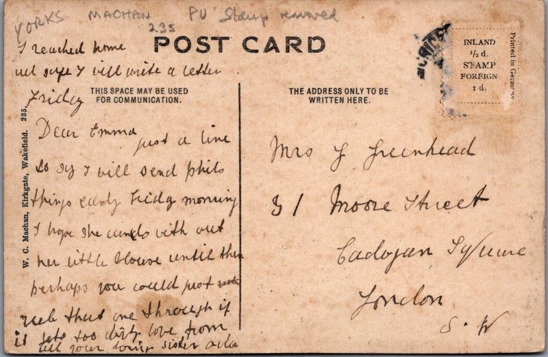 Yorkshire Postcard - Heath Old Hall, Wakefield   SW17044