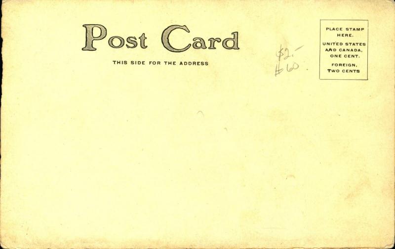 COMIC, Oops Where are My Clothes? 1906 Porter Vintage Postcard COM181902