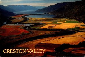 Canada British Columbia Creston Valley Panoramic View