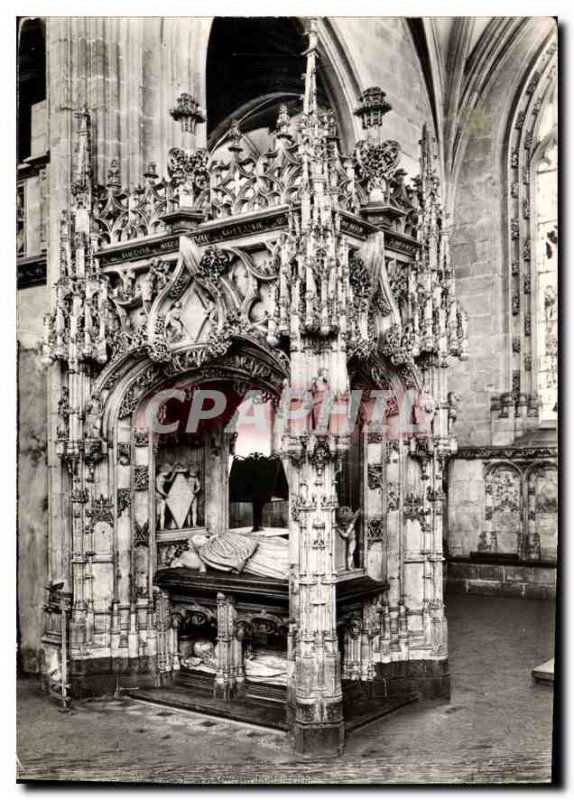 Modern Postcard Bourg en Bresse Ain Brou Church beginning XVI S Tomb of Marga...