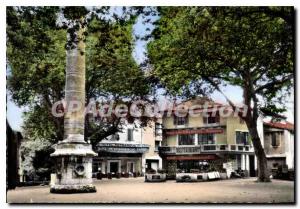 Postcard Modern Fountain Vaucluse The Column And Hotels