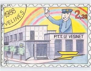 Postcard Le Vesinet 78110 Art Print