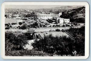 Nogales Sonora Mexico Postcard View of the Bullring Stadium c1950's RPPC Photo