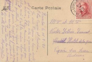 Postcard Belgium Camp de Beverloo ecole d?application