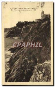 Old Postcard St Quay Portrieux Les Pres Cliffs of Semaphore