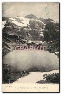 Old Postcard From The Vogeallaz Lae and Mount Ruan Sixt