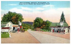 Pennsylvania Wyalusing ,  Welco-Mobil Service Station