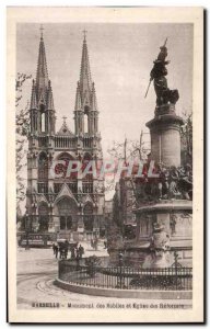 Old Postcard Marseille Monument Mobiles and Church Reforms