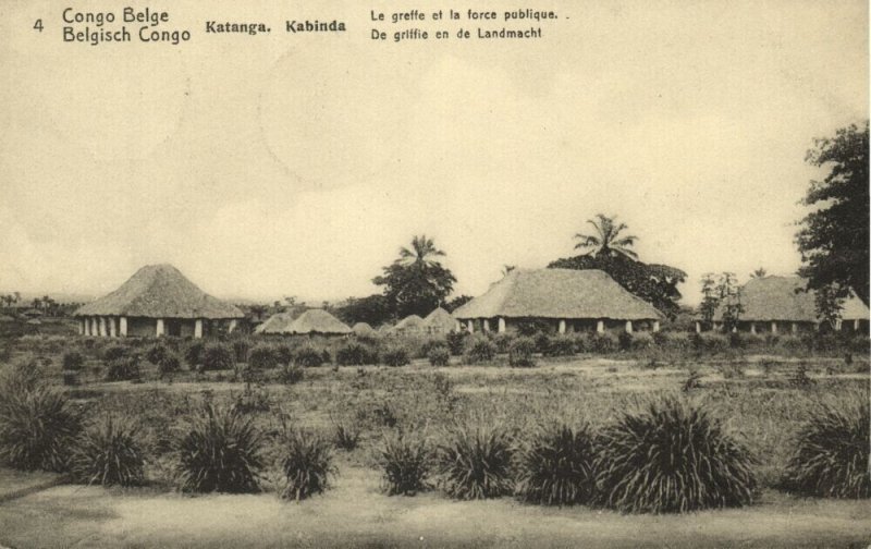 Belgian Congo KATANGA KABINDA The Registry And The Army 1920s 