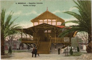 CPA MARSEILLE Exposition Coloniale - Pavillon du Congo (1293757)