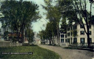 Main St. in Kennebunkport, Maine