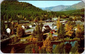 Postcard PANORAMIC SCENE Kingsport British Columbia BC AK1771