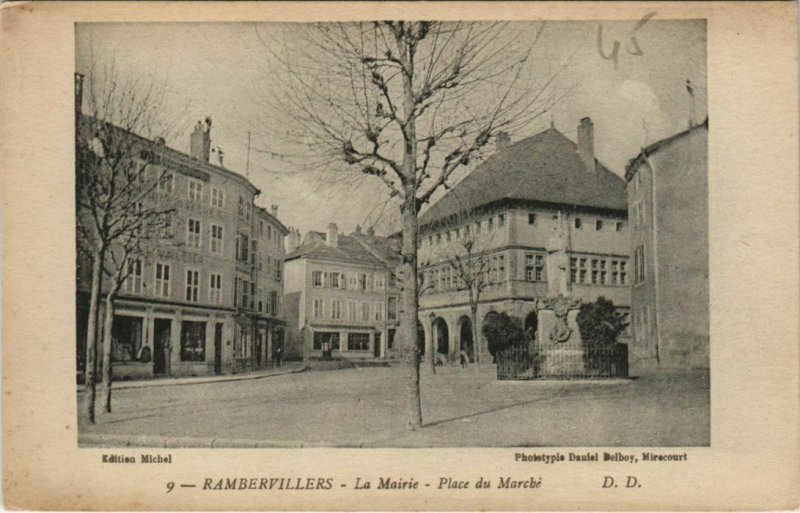 CPA RAMBERVILLERS - La mairie (119842)