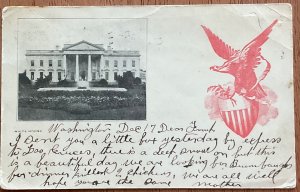 White House DC PM 12/5/1905 Received Dona Ana NM PM 12/23/1905 Territorial LB