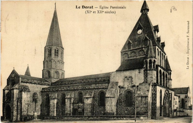 CPA Le DORAT - Église Paroissiale (390552)