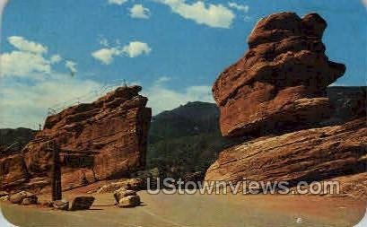 Balanced & Steamboat Rocks - Colorado Springs , Colorado CO