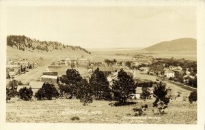 Sundance, Wyoming, Panorama (1920s) Fassbender Photo Postcard