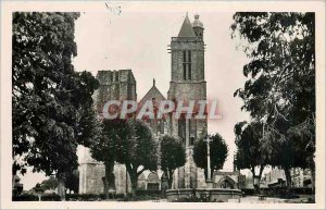 Old Postcard Dol de Bretagne Ille et Vilaine The Cathedral and the Square
