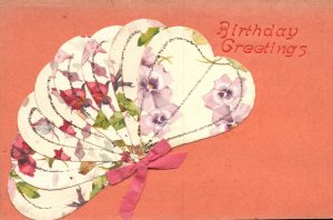 Vintage Postcard 1910's Birthday Greetings Happy Birthday Special Natal Day