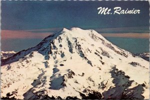 Mount Rainier Washington State Postcard PC148