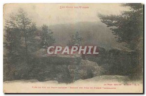 Old Postcard Les Cols des Pres Vosges Col du Haut St Jacques Roches fees and ...