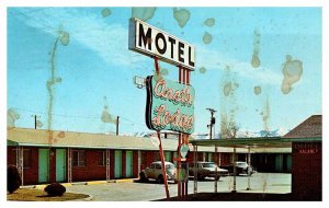 Postcard MOTEL SCENE Cortez Colorado CO AU0148