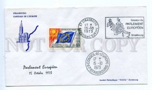 418462 FRANCE Council of Europe 1973 year Strasbourg European Parliament COVER