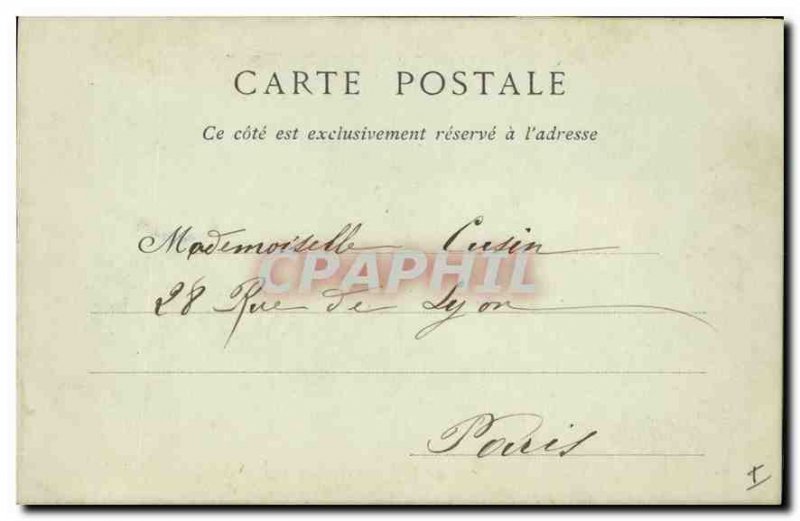 Postcard Abbey of Mont Saint Michel Les Galeries du Cloitre