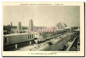 Old Postcard International Colonial Exposition Paris 1931 Cite Internationale...