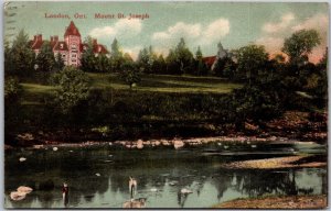 Postcard London Ontario c1907 Mount St. Joseph Middlesex County by Red Star News