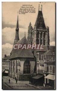 Old Postcard LAIGLE (Orne) - The St. Martin Church