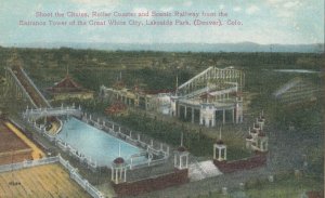 DENVER , Colorado , 1900-10s ; Roller Coaster, White City