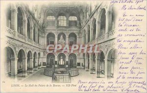 Old Postcard Lyon hall of the palace of the award (1900 card)