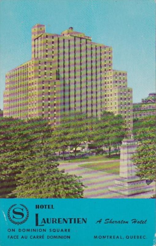 Canada Montreal Hotel Laurentian On Dominion Square