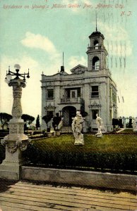 New Jersey Atlantic City Residence On Young's Million Dollar Pier 1909