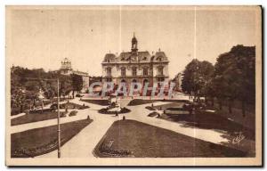 Old Postcard Tarbes The Hotel de Ville