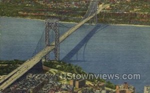 George Washington Bridge in New York City, New York