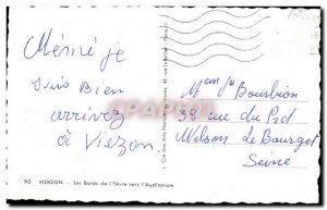 Modern Postcard Vierzon The Banks of I & # 39Yevre to I & # 39Auditorium