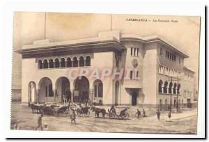 Morocco Casablanca Old Postcard The new position (animated)