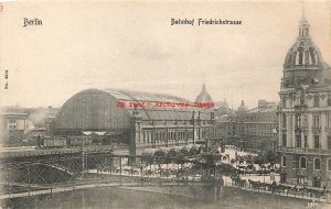 Germany, Berlin, Hauptbahnhof, Railroad Station, Friedrichstrasse