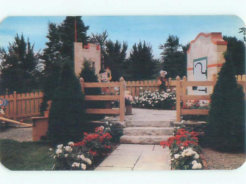 Pre-1980 GARDEN SCENE Newark - Near Rochester New York NY AF6529